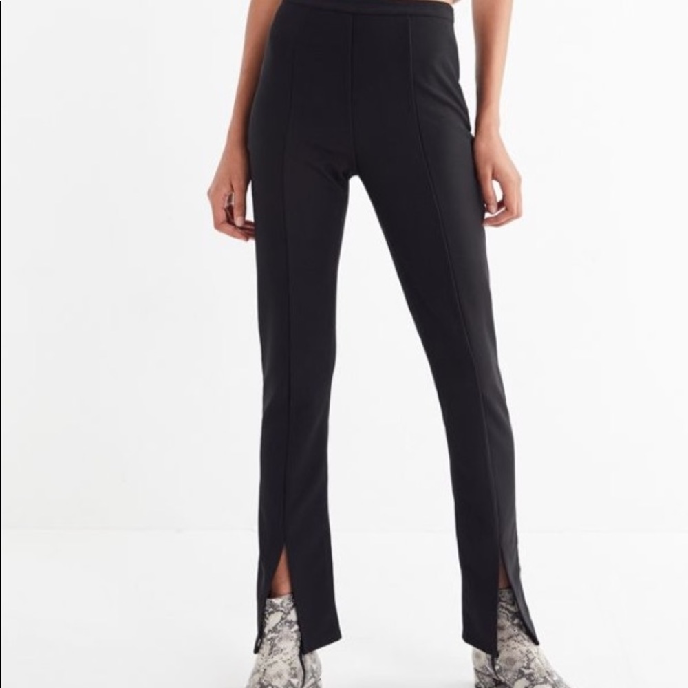 urban outfitters split hem pants